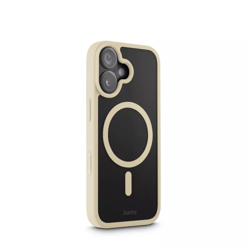 Hama Frame Protect etui na telefon komórkowy 16 cm (6,3 cala) Cover Beżowy, Przezroczysty