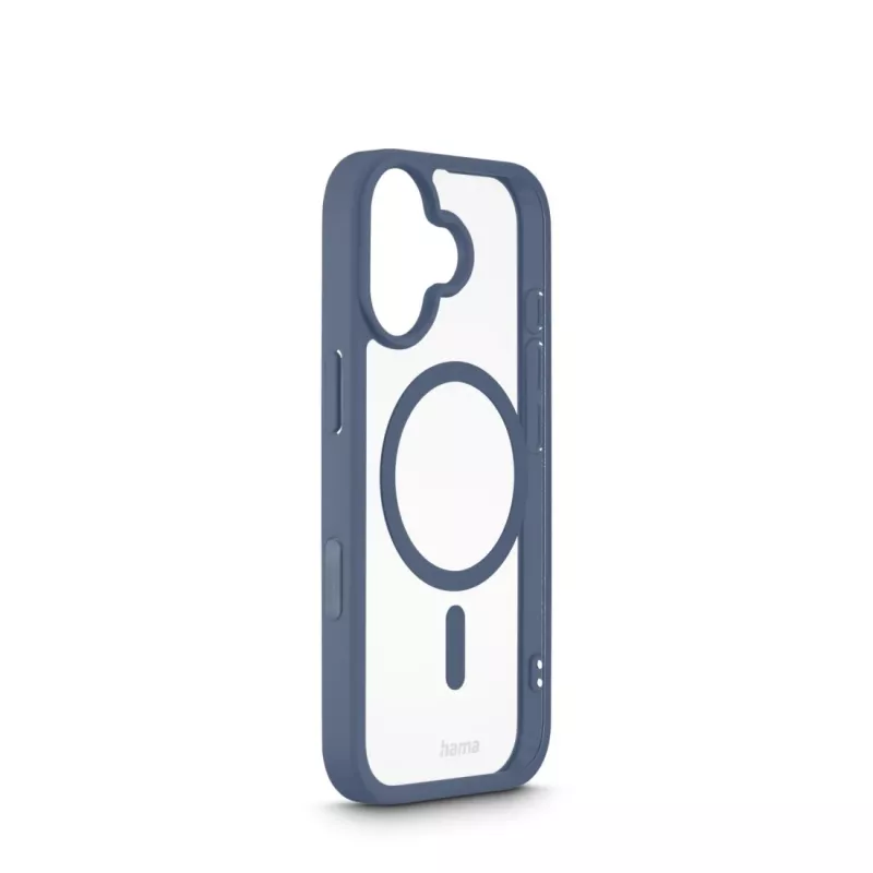 Hama Frame Protect etui na telefon komórkowy 16 cm (6,3 cala) Pokrywa Niebieski, Przezroczysty