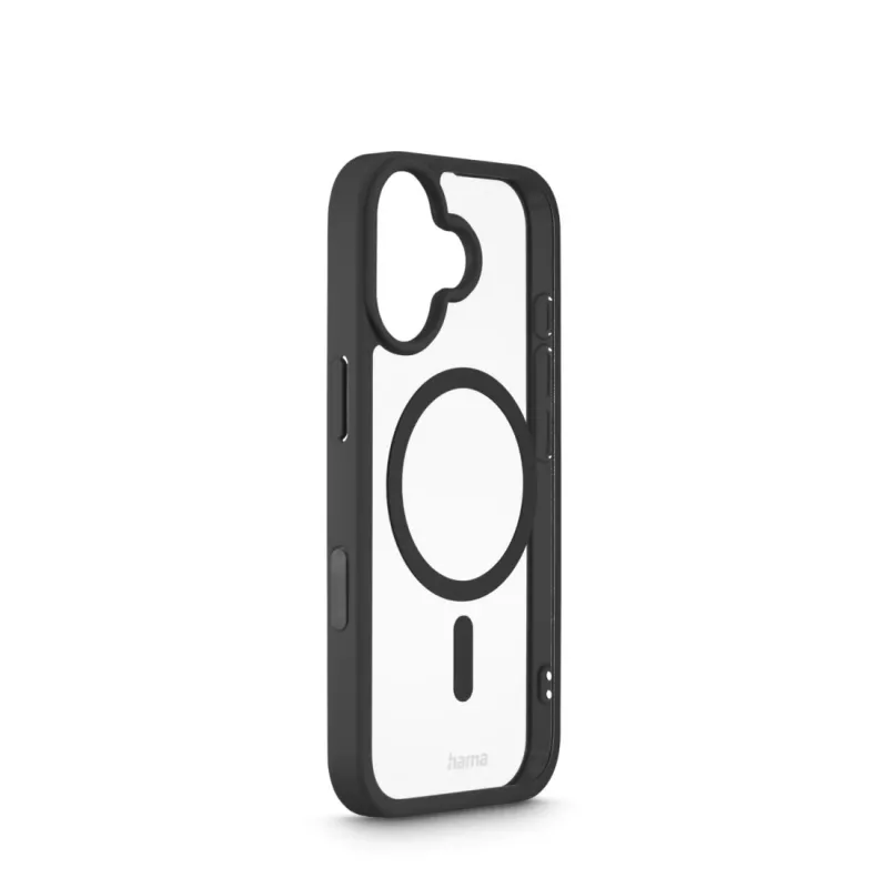 Hama Frame Protect etui na telefon komórkowy 16 cm (6,3 cala) Pokrowiec Czarny, Przezroczysty
