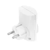 Hama 00223324 adapter wtyczki zasilania typu F biały