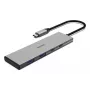 Hama 00200147 hub interfejsowy USB Type-C 10000 Mbit/s Szary