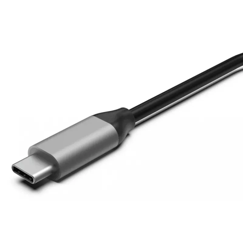 Hama 00200147 hub interfejsowy USB Type-C 10000 Mbit/s Szary