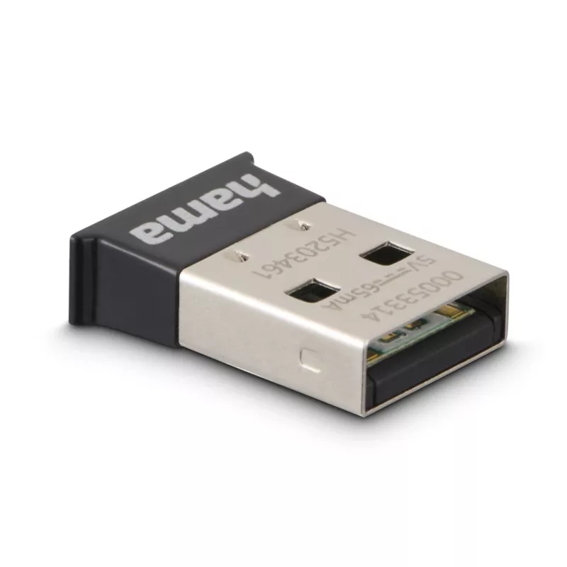 Karta sieciowa Bluetooth Hama 00053314 3 Mbit/s USB Przewodowa Czarna