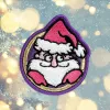 Odznaka LAUT MAGMOJI BADGE – edycja Święty Mikołaj, PCW i silikon, wielokolorowa, 1 szt.