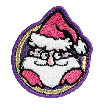 Odznaka LAUT MAGMOJI BADGE – edycja Święty Mikołaj, PCW i silikon, wielokolorowa, 1 szt.