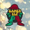 Plakietka LAUT MAGMOJI SILLY – Świąteczna Edycja Elf Gamer, PVC i silikon, wielokolorowa, 1 szt.