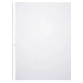 ELBA Koszulki perforowane A4, PP 0.08mm, krystalicznie przejrzyste, uniwersalne perforowanie (971508)