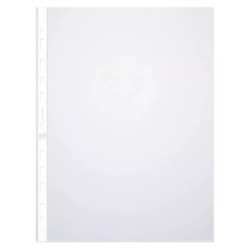 ELBA Koszulki perforowane A4, PP 0.08mm, krystalicznie przejrzyste, uniwersalne perforowanie (971508)