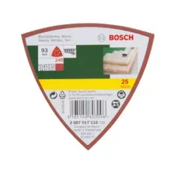 Bosch 2607017110 25 szt. Arkusz ścierny