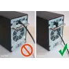 Kabel krosowy sieciowy Goobay CAT5e, 2x 90° kątowe RJ-45, U/UTP, 5 m, czarny