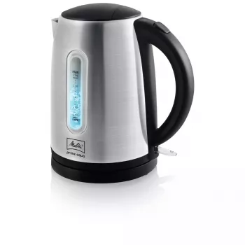 Czajnik elektryczny Melitta 1.7L 2200W Czarny Stal nierdzewna