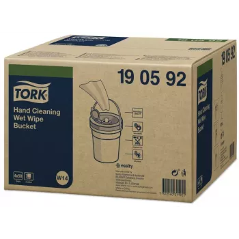 Tork 190592 mokre chusteczki do mycia rąk, 58 arkuszy