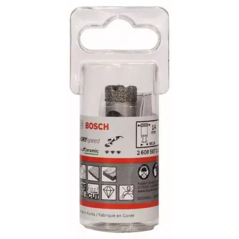 Wiertnica koronowa Bosch 2 608 587 113 Pojedyncza Miękkie Płytki Ścienne Ceramiczne 3 cm
