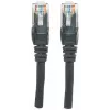 Intellinet kabel krosowy sieciowy, Cat6, 20m, czarny, CCA, U/UTP, PVC, RJ45, pozłacane styki, bez zaczepów, osłona, dożywotnia gwarancja