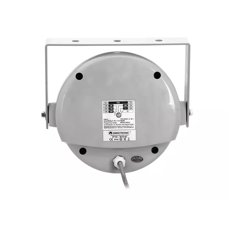 Głośnik Omnitronic 80710374 biały przewodowy 30 W