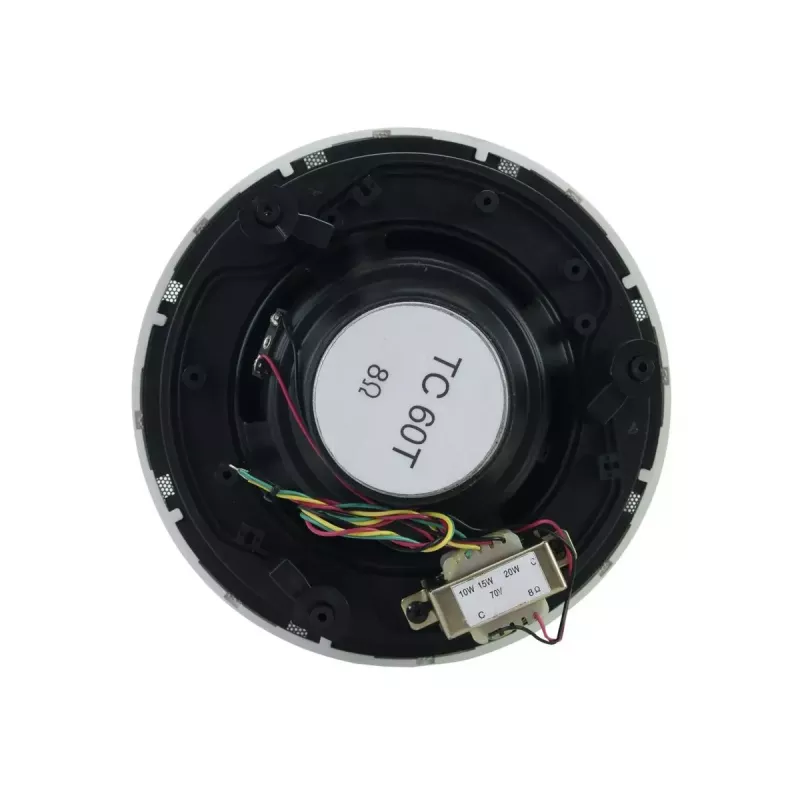 2-drożny głośnik Omnitronic 80710245 biały przewodowy 20 W