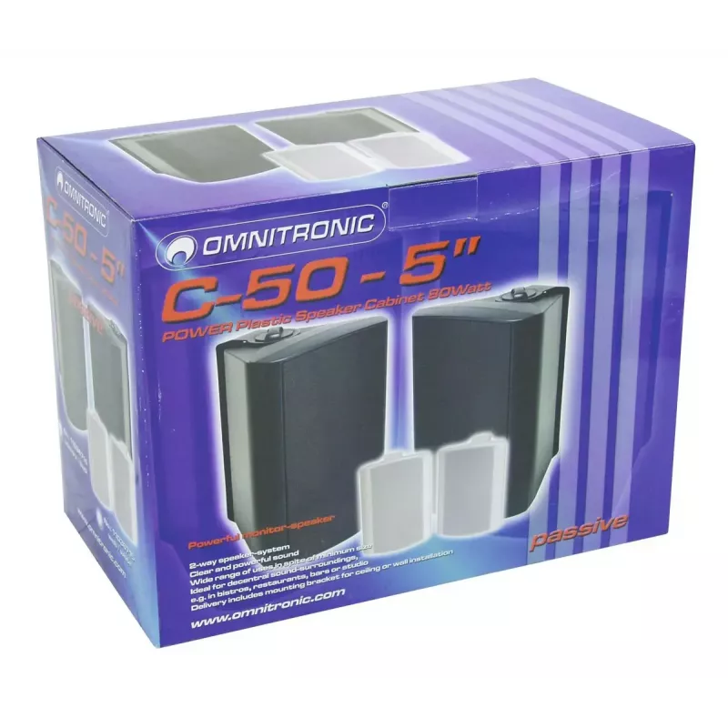 2-drożny głośnik Omnitronic 11036714 40 W