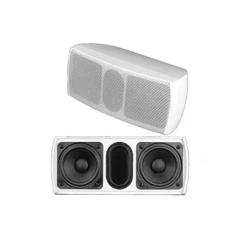 Głośnik pełnozakresowy Omnitronic 11036909 Biały Przewodowy 15 W