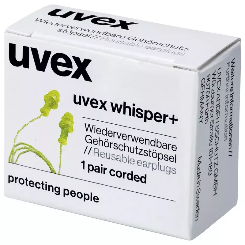 Wielorazowe zatyczki do uszu Uvex 2111212