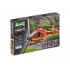 Model śmigłowca REVELL EC135 Air-Glaciers, zestaw do montażu, skala 1:72, długość 143 mm, średnica wirnika 140 mm