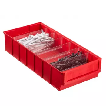Pojemnik do przechowywania Allit ProfiPlus ShelfBox 400B Czerwony