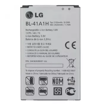 Zamienny akumulator litowo-jonowy OEM BL-41A1H do LG F60 D390N, 2100 mAh