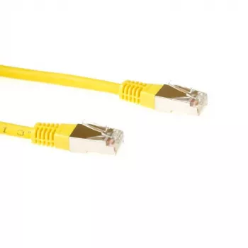 Kabel krosowy F/UTP CAT5E ACT IB7820 20 m złącza RJ45 żółty