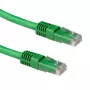 Patchcord ACT zielony 0,5 m LSZH U/UTP CAT6A ze złączami RJ45