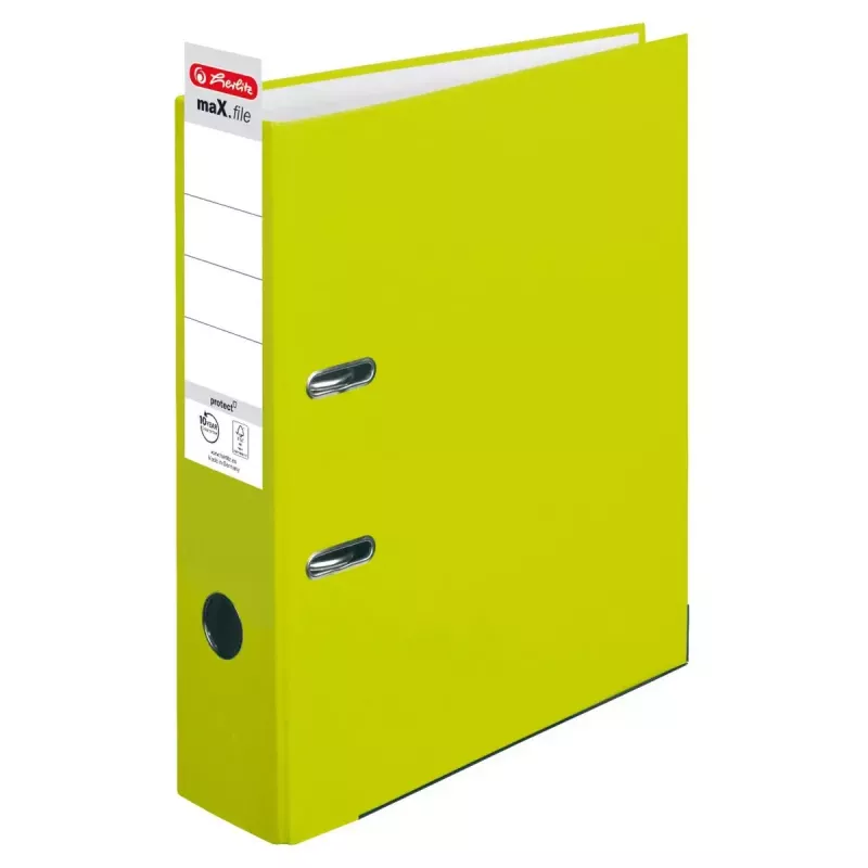 Herlitz maX.file segregator A4 zielony polipropylen FSC