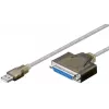 Kabel USB do drukarki Goobay 95433 przezroczysty 1,5 m