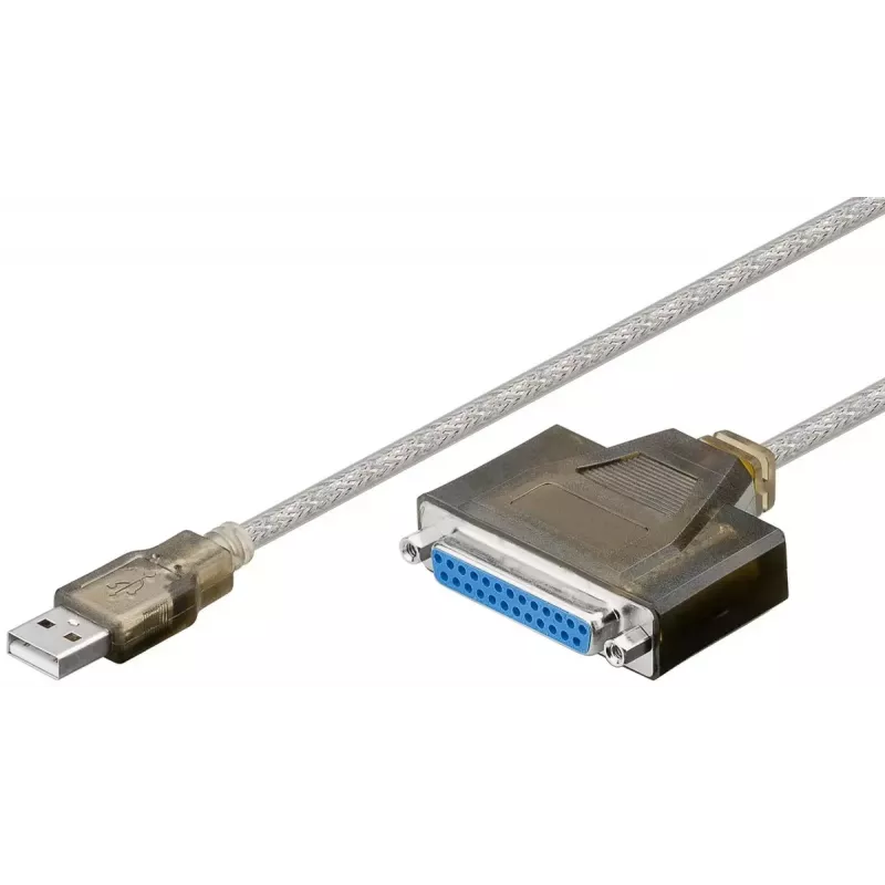Kabel USB do drukarki Goobay 95433 przezroczysty 1,5 m