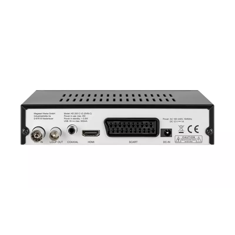 Odbiornik kablowy Megasat HD 200C V2