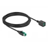 Przedłużacz USB Powered DeLOCK 85983 12 V 4 m Czarny