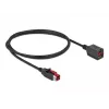 Przedłużacz USB Powered DeLOCK 85985 24 V 1 m Czarny