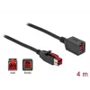 Przedłużacz USB zasilany DeLOCK 85988 24 V 4 m czarny