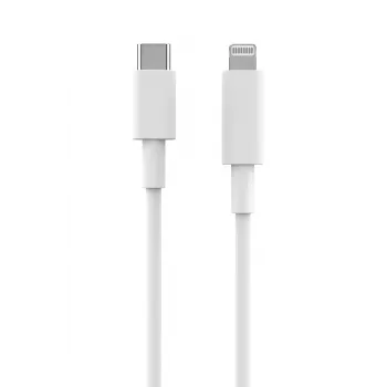 Kabel Lightning 2GO 795848 1m USB C do Lightning Biały