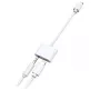 Kabel Lightning 2GO 797239 0.1 m biały Lightning – Lightning + 3,5 mm