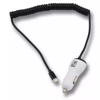 Ładowarka do urządzeń mobilnych 2GO 795631 Auto Gniazdo zapalniczki 12/24V 5V Biała