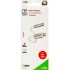 Kabel audio 2GO 797294 3,5 mm żeński na Lightning męski 0,1 m biały