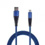 Kabel USB 2GO 795950 1m USB 3.2 Gen 1 USB B USB C Niebieski