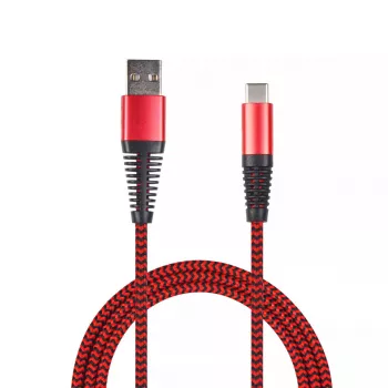 Kabel USB 2GO 795947 USB 3.2 Gen 1 1 m USB B USB C czerwony