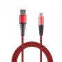 Kabel USB 2GO 795947 USB 3.2 Gen 1 1 m USB B USB C czerwony
