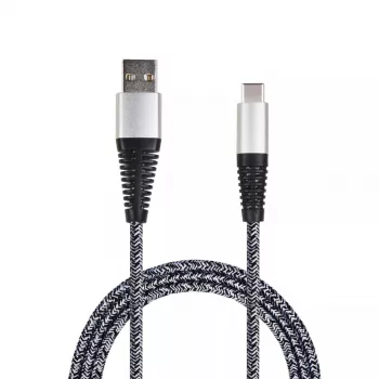 Kabel USB 2GO 795953 USB 3.2 Gen 1 1m USB B USB C srebrny