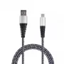 Kabel USB 2GO 795953 USB 3.2 Gen 1 1m USB B USB C srebrny