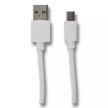 Kabel USB 2GO 795202 1m USB B Micro-USB B Biały