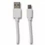 Kabel USB 2GO 795202 1m USB B Micro-USB B Biały