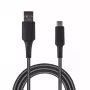 Kabel USB 2GO 795822 1 m USB B - USB C czarny