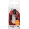 Kabel USB 2GO 797195 USB 3.2 Gen 1 1 m USB C Czerwony