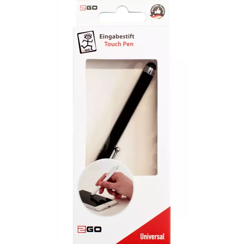 Rysik Stylus Pen 2GO 795071 Czarny Uniwersalna Kompatybilność