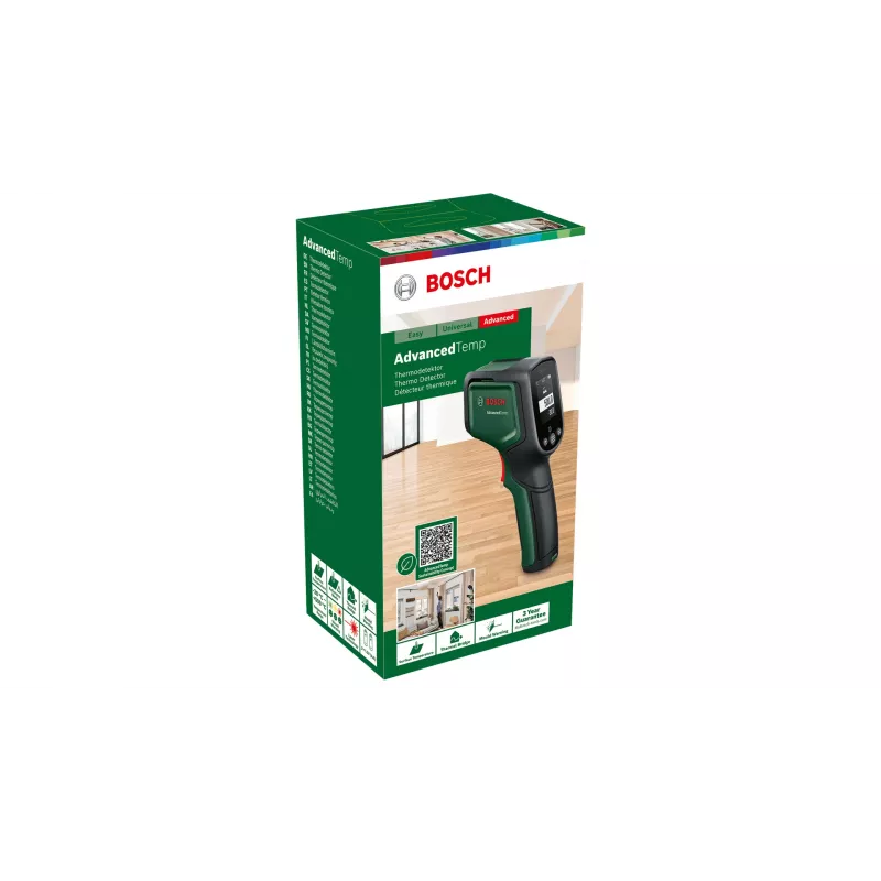 Bosch AdvancedTemp Czarny, Zielony °C -30 - 500 °C Wbudowany wyświetlacz